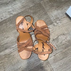 Free People Platform Heels